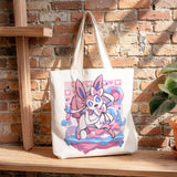 Pastel Ribbon Fox - Tote Bag
