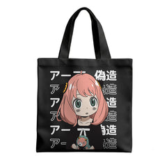 Pink Hair Anime Girl - Tote Bag