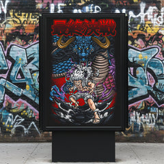 Camiseta Luffy Gear 5 – Batalla Final Edición Oversize