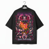 Camiseta de gran tamaño Three Brothers