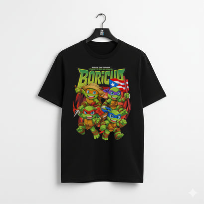 Boricua Ninja – Rise of the Teenage Puerto Rican Ninjas T-Shirt