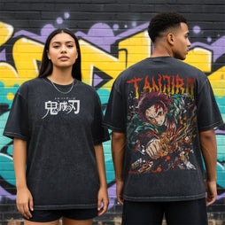 Camiseta de Tanjiro 2025 – Edición Oversize