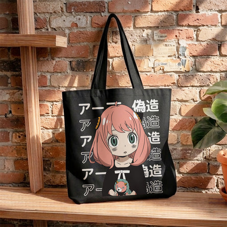 Pink Hair Anime Girl - Tote Bag