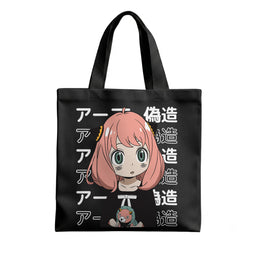 Pink Hair Anime Girl - Tote Bag