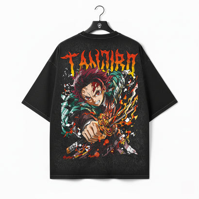 Camiseta de Tanjiro 2025 – Edición Oversize