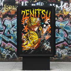 Camiseta Zenitsu 2025 – Edición Oversize