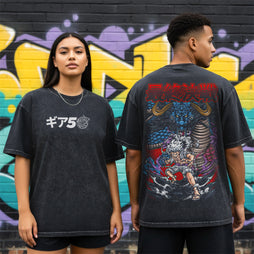 Camiseta Luffy Gear 5 – Batalla Final Edición Oversize