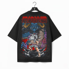 Camiseta Luffy Gear 5 – Batalla Final Edición Oversize