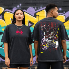 Hoja lunar sombreada de gran tamaño