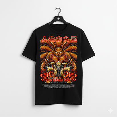 Naruto Kurama Mode Nine-Tails T-Shirt