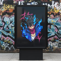 Blue Flame Villain - Oversized