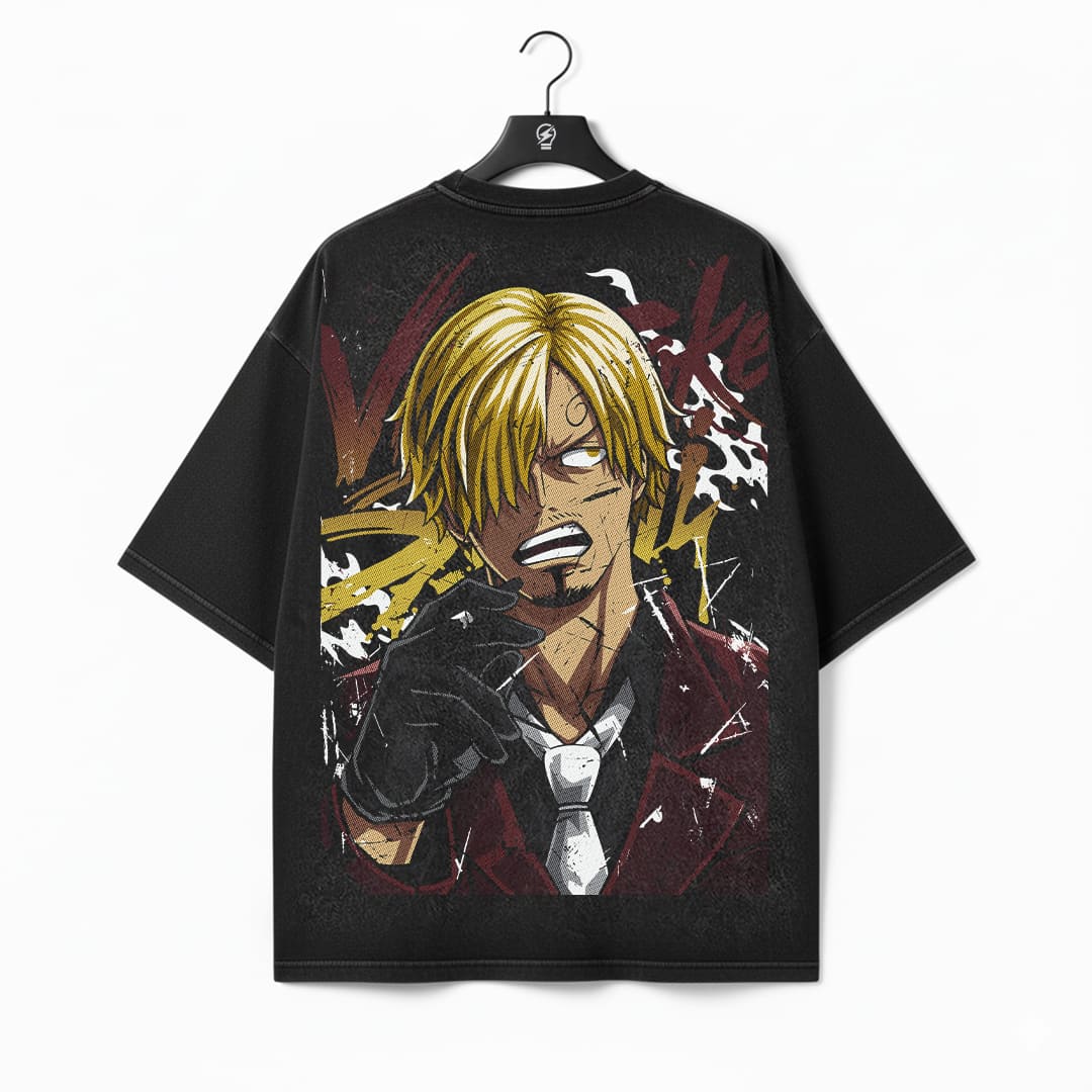 Anime Blonde Fighter - Oversize