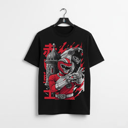 Red Power Ranger Lion of Ponce Tshirt